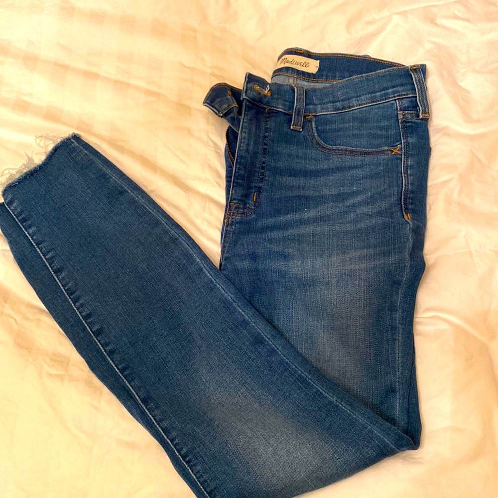 Madewell 9 inch Mid Rise Skinny Jean
